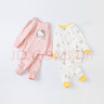 戴維貝拉（DAVE＆BELLA）【Hello Kitty聯(lián)名】童裝秋冬女童棉質(zhì)內衣套裝DBM19601 曬單實(shí)拍圖