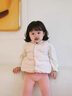 G.DUCKKIDS小黃鴨童裝羽絨馬甲兒童外套秋冬季嬰幼兒衣服白鴨絨女寶寶外出服 粉色 80 尺碼建議9-12個(gè)月cm 曬單實(shí)拍圖