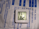 溫度計濕度計室內干濕家用小米平替電子溫濕度顯示器迷你便攜高精度壁掛式靜音 迷你溫濕度計/白色 曬單實(shí)拍圖