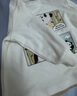 巴拉巴拉童裝兒童t恤男寶寶長(cháng)袖上衣打底衫秋裝拼接設計時(shí)髦洋氣 米白10302 100 曬單實(shí)拍圖