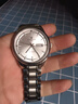鉆石鉆石上海手表男機械表精鋼簡(jiǎn)約休閑商務(wù)防水P605官方正品男士腕表 銀殼銀盤(pán) P605白 41mm 曬單實(shí)拍圖