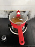 Didinika【龍年限定】寶寶輔食鍋嬰兒奶鍋小鍋平底湯鍋水性陶瓷不粘鍋18cm 生肖龍龍?zhí)族?蒸屜 18cm 曬單實(shí)拍圖