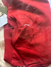 拉比嬰兒衣服秋冬兒童T恤衛衣長(cháng)袖上衣男女寶寶加絨衛衣水晶絨 銹紅色 100 碼 曬單實(shí)拍圖