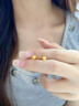 老鳳祥足金小貓爪黃金耳釘女2025新款可愛(ài)純金耳飾生日禮物送女朋友老婆 足金貓爪耳釘【直針款一對】約0.7g 曬單實(shí)拍圖