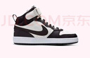 NIKE 耐克童鞋 COURT BOROUGH MID 男女童中幫魔術(shù)貼兒童運動(dòng)休閑板鞋 曬單實(shí)拍圖