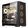 長(cháng)城（Great Wall）冰霜X3黑色電腦機箱（MATX/360水冷位/U3/9風(fēng)扇位/磁吸翻門(mén)/鋼網(wǎng)面板/五槽PCI/兼容5080） 曬單實(shí)拍圖