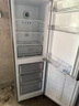 美的（Midea）186雙開(kāi)門(mén)兩門(mén)低音小型節能省電無(wú)霜低溫補償深冷速凍租房宿舍家用小冰箱BCD-186WMA 家電國家補貼 曬單實(shí)拍圖