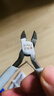 迷你鉗子5寸尖嘴鉗老虎鉗鋼絲鉗斜口鉗飾品手工DIY珠寶鉗彎嘴鉗 5寸迷你斜嘴鉗 曬單實(shí)拍圖