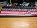 邁從（MCHOSE） G98 V2客制化機械鍵盤(pán)gasket結構三模2.4G/有線(xiàn)/藍牙hifi全鍵熱插拔電競游戲辦公電腦平板 G98 V2 黑莓粉-烈焰橙軸 曬單實(shí)拍圖