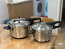 蘇泊爾（SUPOR）304不銹鋼7.0L壓力鍋24cm【5-7人可用】快煮防爆高壓鍋電磁爐通用 曬單實(shí)拍圖