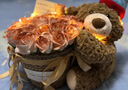 三彩熊玩偶花束小熊抱抱桶女生生日禮物永生花送女朋友圣誕節感恩節禮物 曬單實(shí)拍圖
