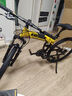 EROADE伊諾德兒童折疊自行車(chē)男女孩青少年初中小學(xué)生鋁合金山地車(chē)中大童 全鋁合金造-黃色 26寸24速-X1-165-180cm 曬單實(shí)拍圖