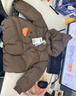 迷你巴拉[三防]迷你巴拉巴拉男女童羽絨服寶寶可愛(ài)造型連帽外套2025冬新品 咖啡50892 【三防高標絨】 110 【68g】 曬單實(shí)拍圖