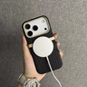 穹燃金屬鏡頭邊框適用蘋(píng)果17promax手機殼新款iPhone17pro高級感素皮全包防摔保護套17Air簡(jiǎn)約小眾男女 【橙色】行李箱拼接皮革磁吸系列KD iphone 17 Pro Max 曬單實(shí)拍圖