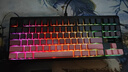 邁從（MCHOSE）K87S/G87旋鈕無(wú)線(xiàn)機械鍵盤(pán)電競游戲客制化有線(xiàn)/藍牙三模gasket結構全鍵熱插拔辦公 G87 黑莓粉漸變側刻 熾焰軸 曬單實(shí)拍圖