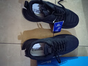 回力（Warrior）官方男鞋秋冬季款皮面休閑跑步鞋男老爹鞋子男士運動(dòng)鞋男黑卡其43 曬單實(shí)拍圖