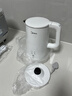 美的（Midea）電熱水壺燒水壺自動(dòng)斷電長(cháng)效保溫一體恒溫壺食品304不銹鋼價(jià)保11.11 1500W快速加熱1.5升 SH15X301 曬單實(shí)拍圖