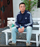 adidas休閑加絨加厚連帽衛衣套頭衫男裝秋冬阿迪達斯官方輕運動(dòng) 傳奇墨水藍   L 曬單實(shí)拍圖