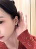 芯奢s999純銀愛(ài)心流蘇耳線(xiàn)女免摘睡覺(jué)耳釘足銀養耳洞氣質(zhì)百搭耳飾高級 S999足銀 愛(ài)心耳線(xiàn) 曬單實(shí)拍圖