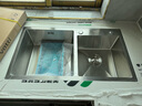 華帝（VATTI）廚房不銹鋼水槽 手工大雙槽洗菜盆洗碗盆水池-以舊換新 曬單實(shí)拍圖