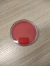 西瑪（SIMAA） φ80mm透明圓形財務(wù)快干印臺印泥 辦公用品 紅色21531 曬單實(shí)拍圖