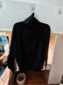 優(yōu)衣庫合作款男裝女裝雙面織拉鏈茄克長(cháng)袖外套夾克秋冬新款480967 09 黑色 S /165/84A 曬單實(shí)拍圖