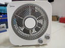 美的（Midea）電風(fēng)扇 家用臺式桌面小風(fēng)扇鴻運扇宿舍臥室節能電扇臺扇轉頁(yè)扇輕音低噪五葉風(fēng)扇 KYT25-22MW 曬單實(shí)拍圖
