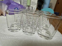 蘭琦歐【破損包賠】玻璃水杯子家用啤酒杯無(wú)色透明喝水杯耐高溫酒吧杯子 小圓鋼化杯-【6只】 曬單實(shí)拍圖