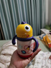 babycare兒童保溫杯嬰兒寶寶吸管水杯霸王龍不銹鋼保溫杯300ml-新舊款混發(fā) 曬單實(shí)拍圖