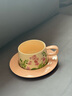 熹物咖啡杯碟【花漾時光】陶瓷杯輕奢高級禮盒套裝喬遷生日新婚送禮物 【四個裝】咖啡杯禮盒套裝一 曬單實拍圖