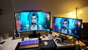 三星（SAMSUNG）37英寸 G75F 165Hz 4K 1000R 曲面 HDR600 護眼 水平旋轉升降 玄龍騎士電競顯示器 LS37FG756ECXXF 曬單實(shí)拍圖