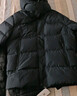 雪中飛高充絨連帽羽絨服男士冬季戶(hù)外出勤休閑三層保暖防寒科技羽絨外套 黑色 L (175) 曬單實(shí)拍圖