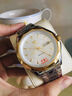 勞力士王子瑞士手表男士全自動(dòng)機械表防水商務(wù)夜光時(shí)尚十大名牌專(zhuān)用男表 間金白面款 曬單實(shí)拍圖