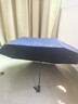 【全網(wǎng)爆款】手動(dòng)UV折疊雨傘男女晴雨傘兩用防曬遮陽(yáng)黑膠傘 【自動(dòng)款】藏青UV 曬單實(shí)拍圖
