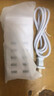 穆象USB充電器50W快充10A多接口插排座5V2.4A安卓蘋(píng)果手機通用多口USB充電器多孔桌面大功率手機充電站 排插款4口Type-C+6口USB 50W快充 曬單實(shí)拍圖