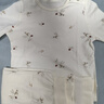 babylove【紡軟織柔】寶寶家居服套裝春秋嬰幼兒純棉內(nèi)衣打底秋衣睡衣套裝 青欖棲枝 90 cm 曬單實(shí)拍圖