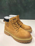 Jeep吉普馬丁靴男2026春季復古真皮工裝高幫鞋男戶(hù)外徒步登山大黃靴男 土黃色(運動(dòng)碼) 41 (255mm) 曬單實(shí)拍圖