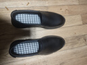 奧康（Aokang）官方春秋季流行商務(wù)休閑皮鞋男士舒適百搭一腳蹬鞋子男黑42碼 曬單實(shí)拍圖
