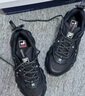 斐樂(lè )（FILA）官方女鞋老爹鞋復古運動(dòng)鞋新款貓爪鞋5代休閑鞋 黑-BK 37.5 曬單實(shí)拍圖