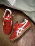 Onitsuka Tiger鬼塚虎男女款德訓鞋 紅色運動(dòng)休閑鞋 TOKUTEN 1183C254 紅色/白色 36 曬單實(shí)拍圖