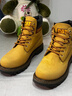 CAT卡特經(jīng)典大黃靴馬丁靴男鞋牛皮面固特異戶(hù)外工裝靴P725756P1EDC25 經(jīng)典款 40 曬單實(shí)拍圖