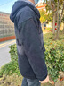 皮爾卡丹（pierre cardin）冬季加絨加厚克服男士牛仔外套寬松連帽保暖夾克青少年棉衣潮流 黑色 專(zhuān)柜品質(zhì)牛仔棉衣8821款 L 105斤-125斤 曬單實(shí)拍圖