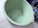 本迪大號加深洗臉盆38cm單個(gè)裝學(xué)生宿舍洗衣加厚塑料盆泡腳盆顏色隨機 曬單實(shí)拍圖