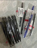 百樂(lè )（PILOT）【熱門(mén)商品】熱可擦筆按動(dòng)黑色中性筆0.5水筆簽字筆小學(xué)生手賬作業(yè)刷題筆高顏值學(xué)習文具套裝 5支 曬單實(shí)拍圖