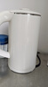 美菱（MeiLing）燒水壺電水壺熱水壺電熱水壺家用雙層防燙無(wú)縫內膽304不銹鋼MH-WB17 曬單實(shí)拍圖