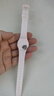斯沃琪（Swatch）瑞士手表  時(shí)光系列 粉紅佳人  節(jié)日禮物可愛淑女石英表LP150 曬單實(shí)拍圖