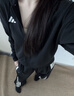 阿迪達斯（adidas）三條紋套裝女裝2025秋季新款針織兩件套連帽夾克寬松直筒褲闊腿褲 經(jīng)典三條紋運動(dòng)套裝/針織 買(mǎi)家秀征集10元 L 曬單實(shí)拍圖