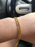 曼舒愛(ài)黃金手鏈男女款足金999經(jīng)典馬鞭手鏈霸氣老板鏈送男友情人節禮物 13.48克(約長(cháng)17.8cm 寬5.8mm) 曬單實(shí)拍圖