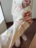 芬騰可安（FENTENGCARE）女士睡衣100%純棉秋季長(cháng)袖長(cháng)褲開(kāi)衫家居服套裝可外穿新品軟棉棉YR 曬單實(shí)拍圖