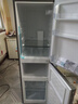 榮事達（Royalstar）210升三門(mén)小型租房家用電冰箱三開(kāi)門(mén)三溫區中門(mén)軟冷凍 節能省電低音 兩天僅約一度電R210T 曬單實(shí)拍圖